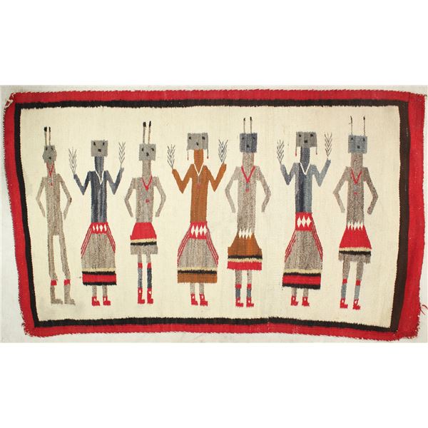 Navajo Yei Weaving