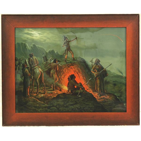 A.D.M Cooper Lithograph