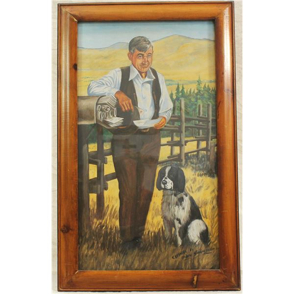 Andrew Standing Soldier Painting