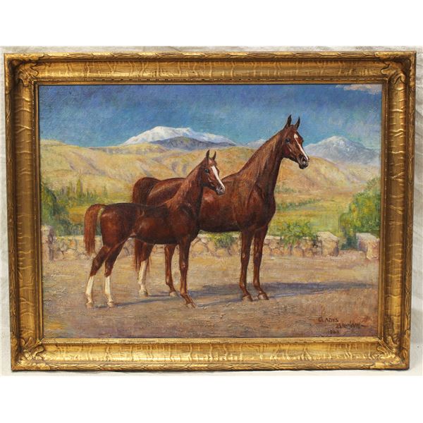 Gladys Brown Oil Painting