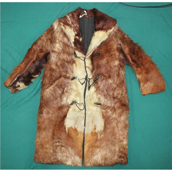 Cowhide Frontier Long Coat