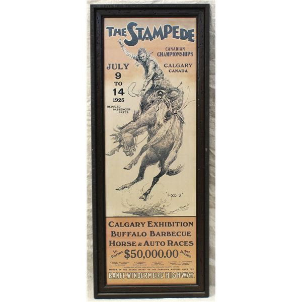 Edward Borein Calgary Stampede Poster