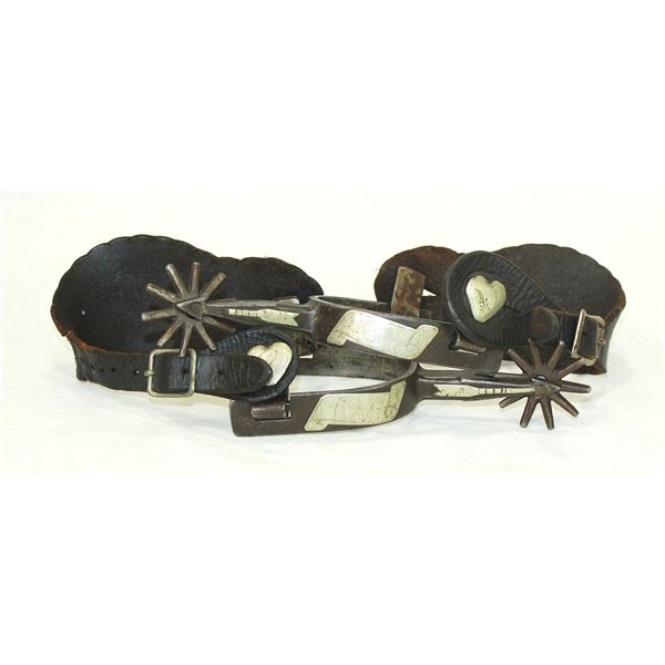 K.B & P Arrow Shank Spurs