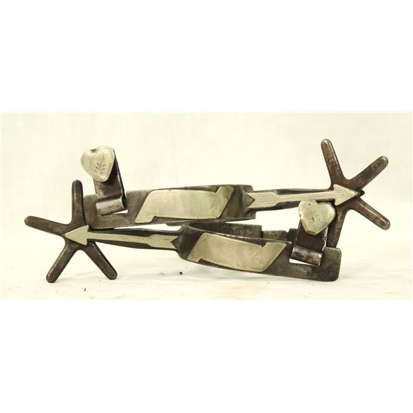 K.B & P Silver Spurs