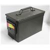 Image 1 : 12" X 6" X 7.5" STEEL AMMO CAN