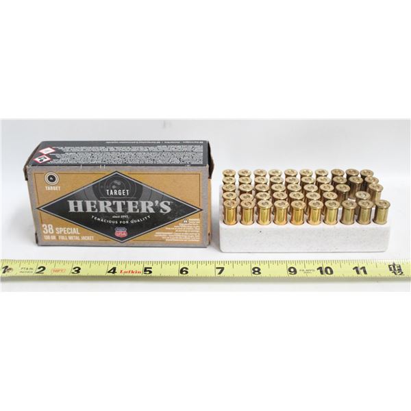 HERTER'S 38 SPECIAL, FULL METAL JACKET