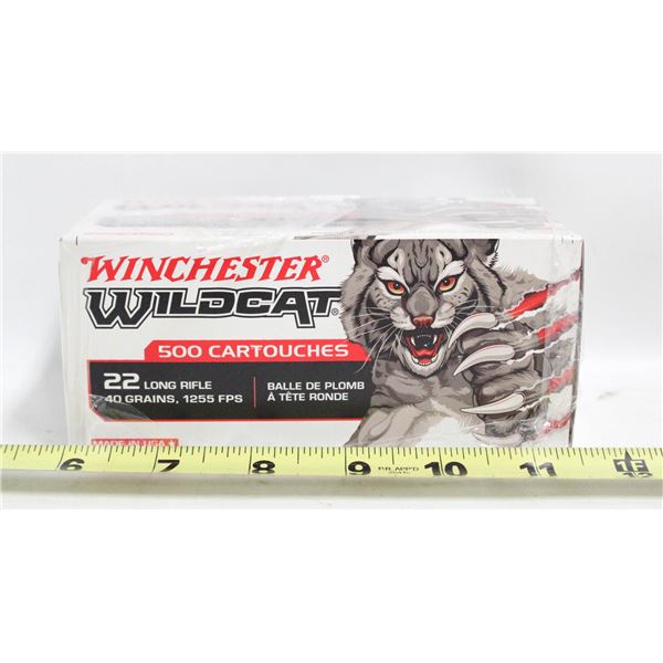 500 WINCHESTER .22 LR 40 GRAIN LED ROUND NOSE