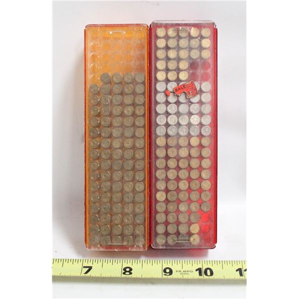 2 PARTIAL BOXES OF .22 LR CARTRIDGES
