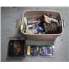 Image 1 : TOTE OF FIREARMS ACCESSORIES INCLUDES SHELLS & MOR