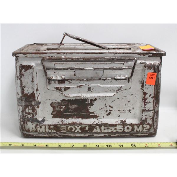 METAL AMMO BOX