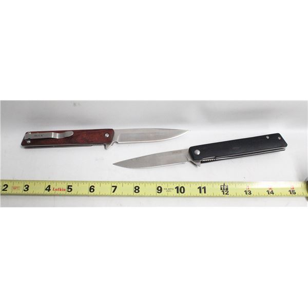 2 BUCK KNIVES 3.5" BLADES