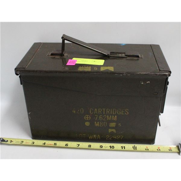 GREEN AMMO BOX