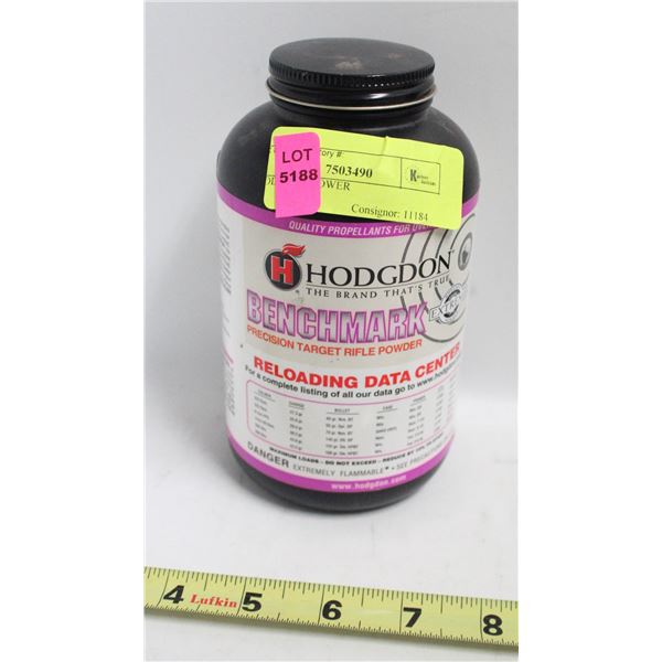 HODGDON POWER HALF EMPTY