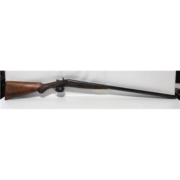 W. RICHARDS DOUBLE BARREL SHOTGUN 12 GA 2-3/4