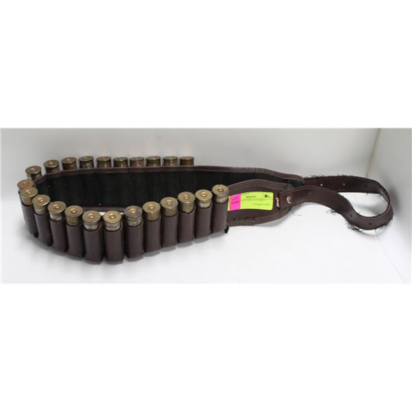 12G SHOTGUN SHELLS IN BELT