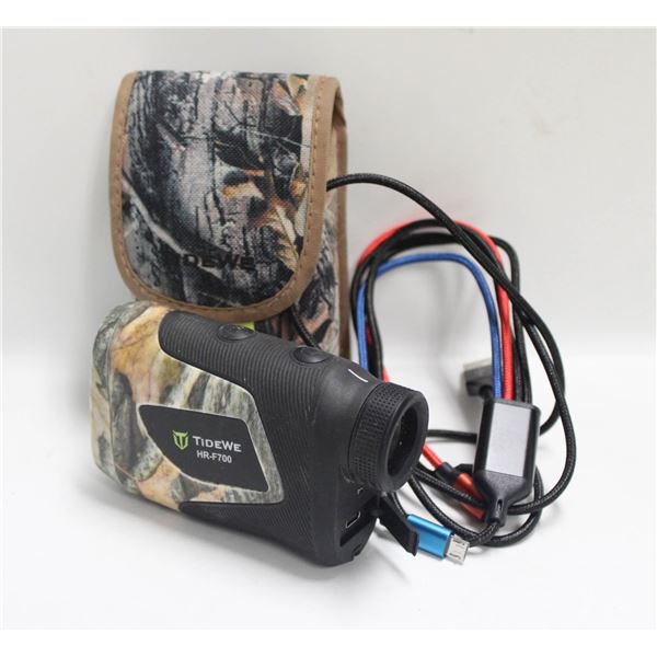 1 TIDEWE RANGE FINDER COMES WITH CHARGER