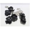 Image 1 : 6 TRIGGER LOCKS BLACK