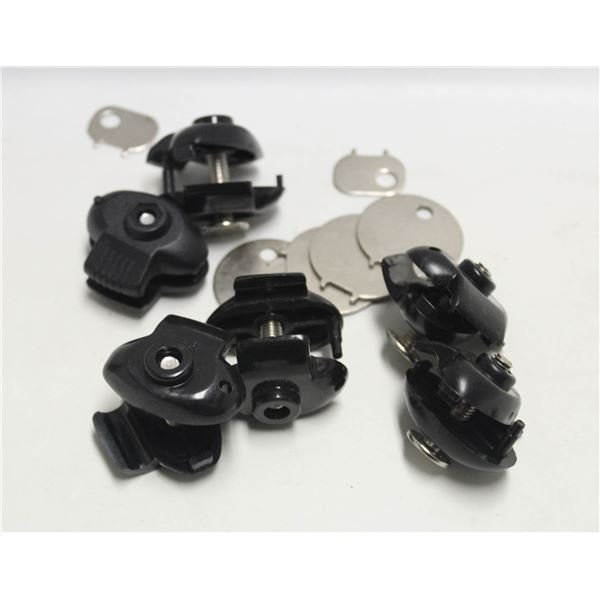 5 TRIGGER LOCKS BLACK