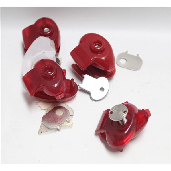 5 TRIGGER LOCKS RED