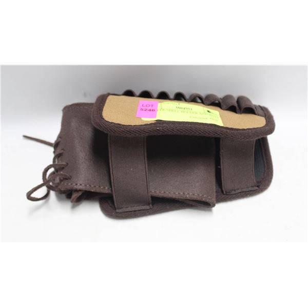 1 CHEEK SHELL HOLDER AND BUTT PAD