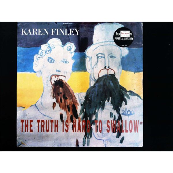 Karen Finley The Truth Is Hard To Swallow Album Sleeve