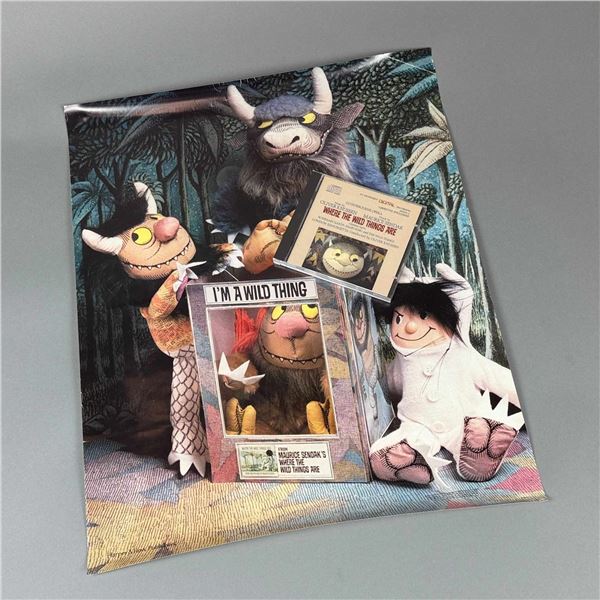 2pc Where the Wild Things Are Poster and CD