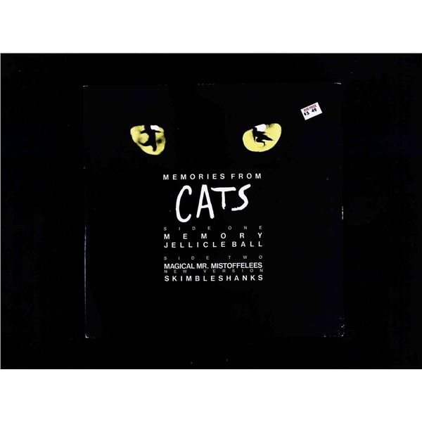 Memories From CATS 12-Inch Single Andrew Lloyd Webber Polydor MFC 001 1981