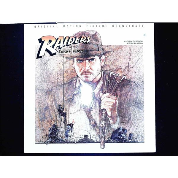 Raiders of the Lost Ark Original Motion Picture Soundtrack Promotional Vinyl LP 1981