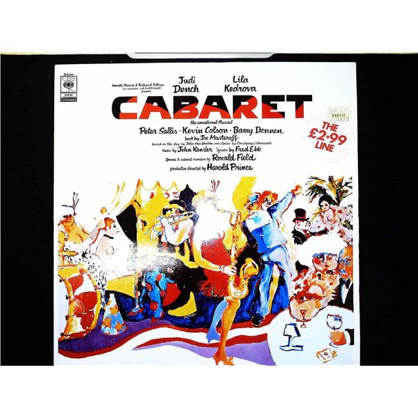 Original London Cast Cabaret Starring Judi Dench CBS Embassy 31490