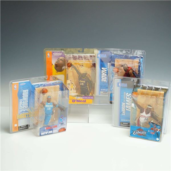 4pc McFarlane Toys NBA SportsPicks Figurines in Boxes