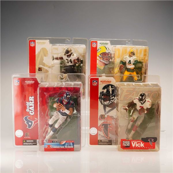 A Lot of Four McFarlane Toys NFL Sportspicks Action Figures