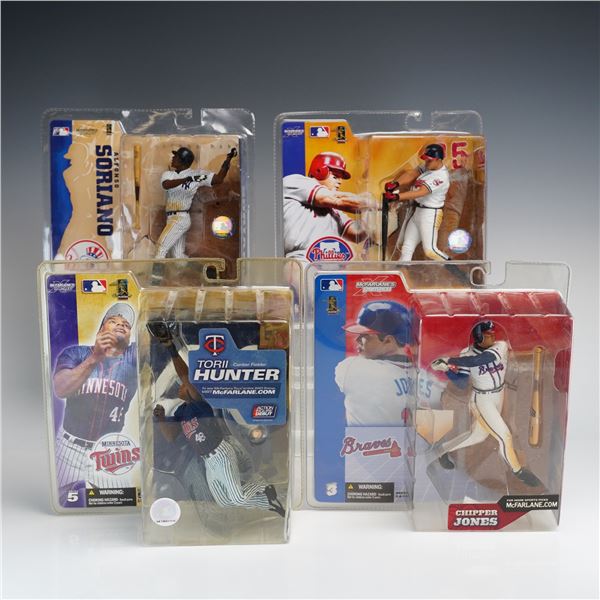 4pc McFarlane Toys MLB Sports Picks Series Action Figures