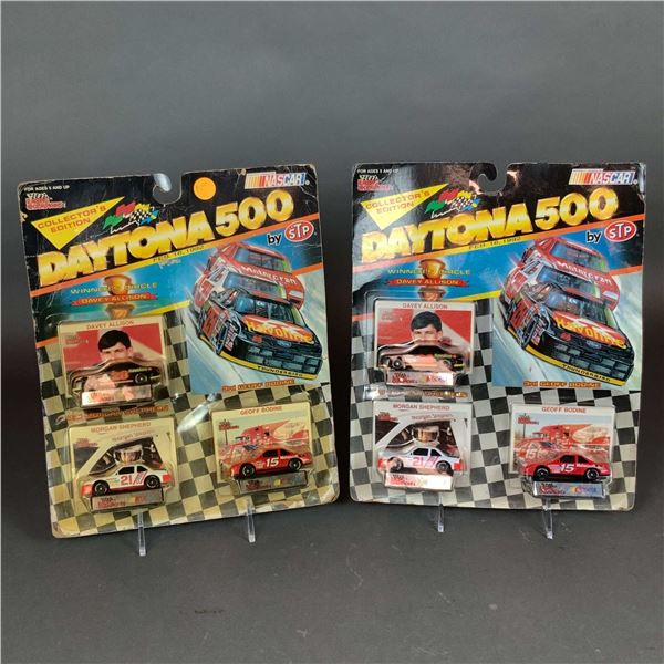 2pc Racing Champions NASCAR Daytona 500 1:64 Scale Model Car 3-Pack Sets