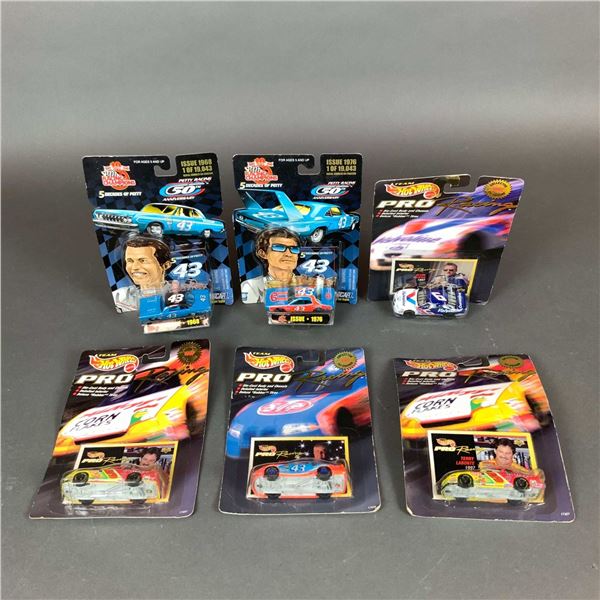 6pc Hot Wheels Pro Racing & Racing Champions NASCAR Die-Cast Cars