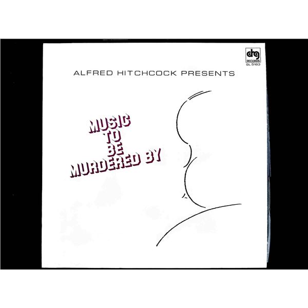 Alfred Hitchcock Presents Music to Be Murdered By Vintage Vinyl LP DRG Records SL 5183
