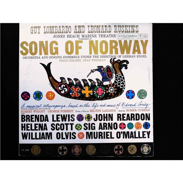 Columbia LP CL 1328 Guy Lombardo Song of Norway Promotional Pressing