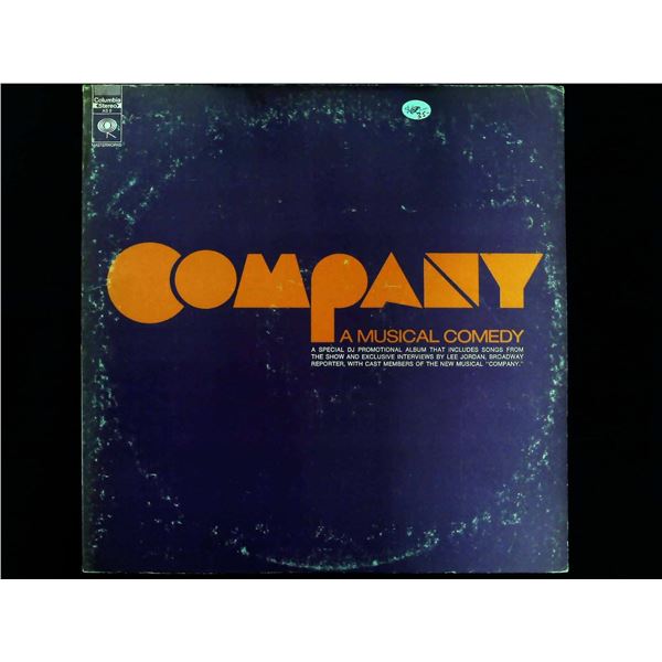 Company A Musical Comedy Promotional Interview Vinyl LP