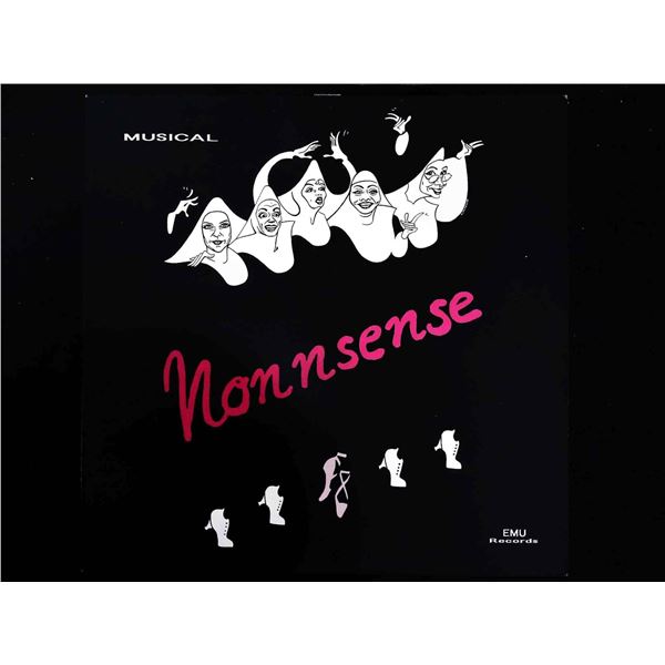 German Cast Recording of Nonnsense LP Record, EMU Records 1990