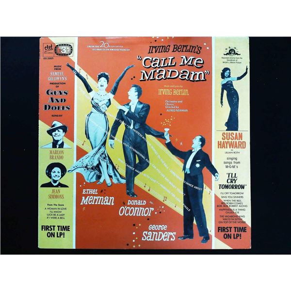 Irving Berlin - Call Me Madam Soundtrack STET DS25001 c.1950s