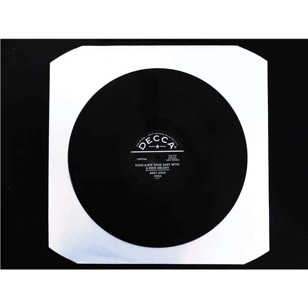 Jerry Lewis 78 RPM Single Decca 30124 Come Rain Or Come Shine