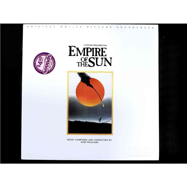 John Williams Empire of the Sun Original Soundtrack Promotional Vinyl LP
