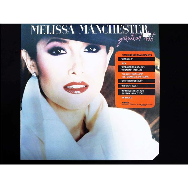 Melissa Manchester â€" Greatest Hits 1983 Arista Promotional LP