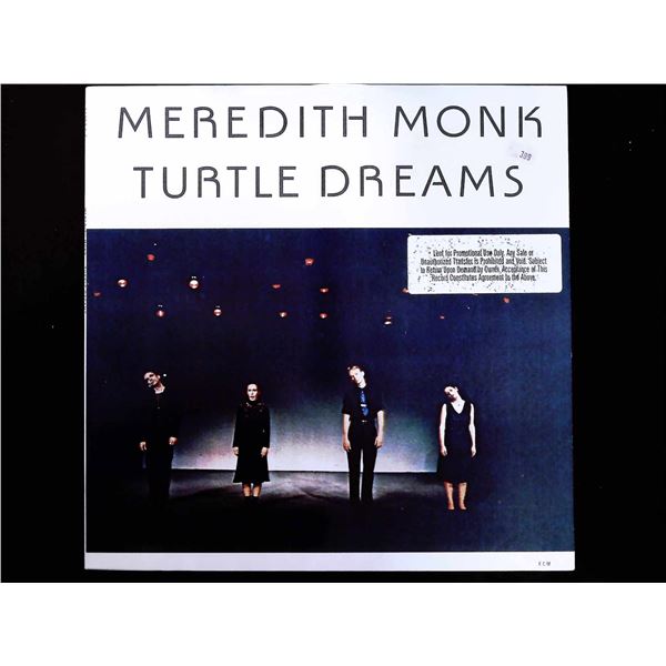 Meredith Monk Turtle Dreams Promotional Copy LP Record ECM 1240