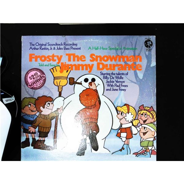 MGM Records Frosty the Snowman Original Soundtrack Recording Promotional Vinyl LP SE-4733