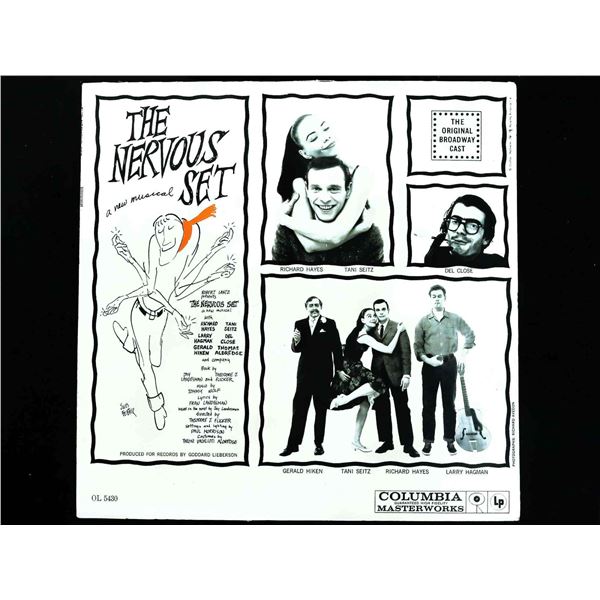 Nervous Set Broadway Cast Columbia Masterworks 1959 Promo Copy