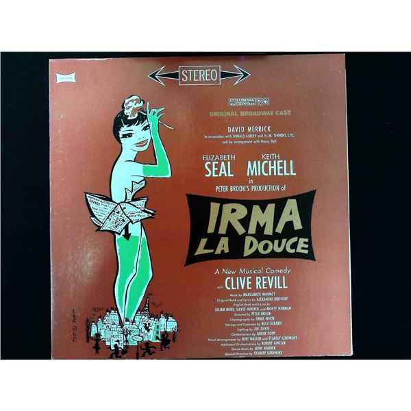 Original Broadway Cast. Irma La Douce. Columbia Masterworks/CSP, c. 1970. Collector's Series.