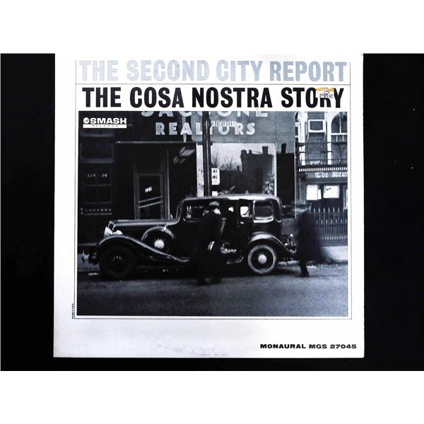 The Second City Report The Cosa Nostra Story Promotional LP Smash Records MGS 27045
