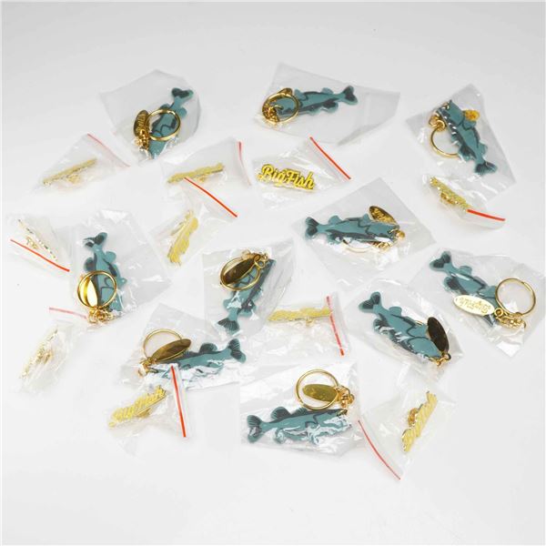 20pc Lot of Big Fish Broadway Musical Keychains and Pins