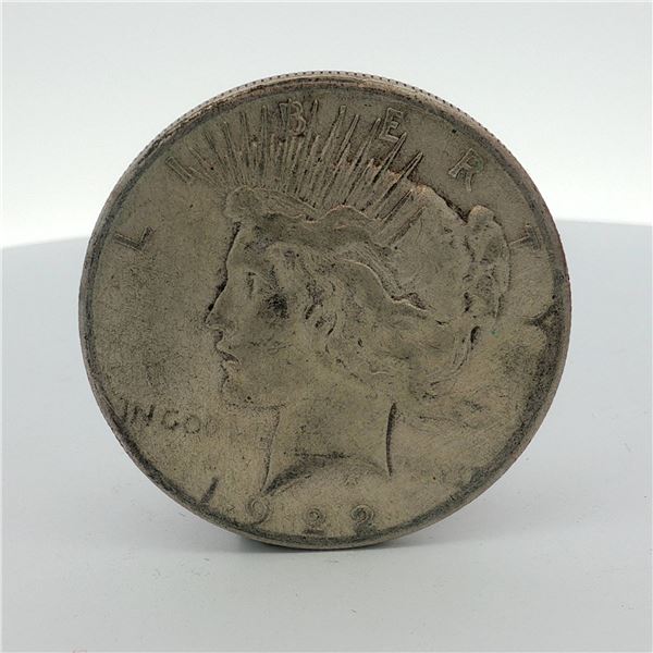 US 1922-S Silver Peace Dollar