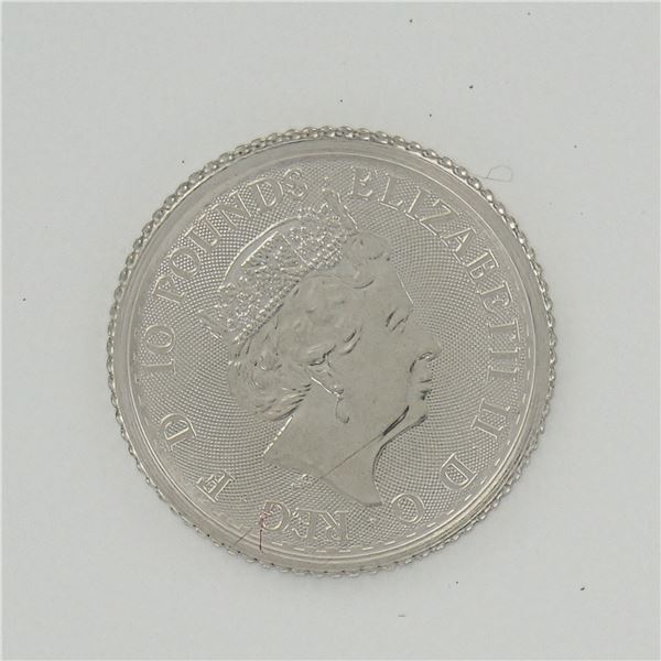 2022 Royal Mint 1/10 Troy Ounce .9995 Platinum Britannia Coin